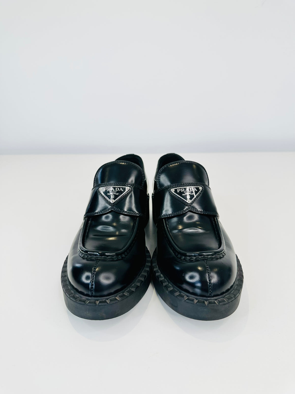 Leather Loafers - Size 38