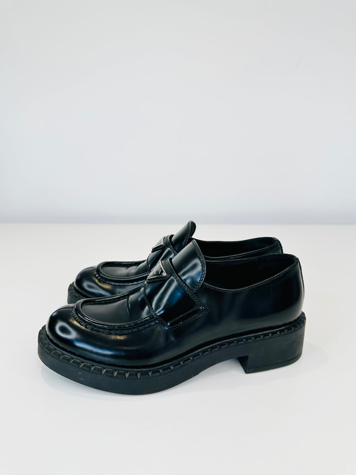 Leather Loafers - Size 38