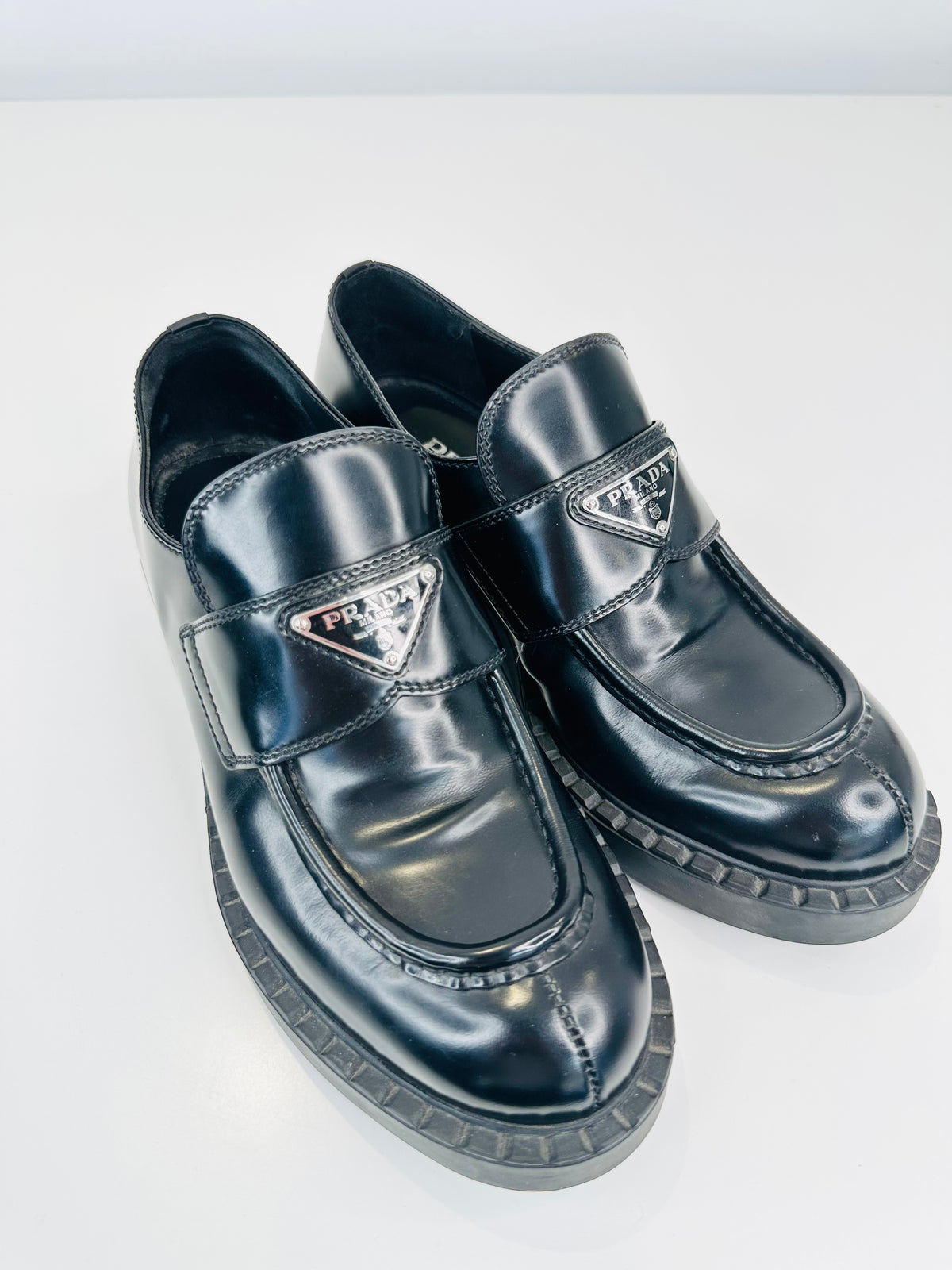 Leather Loafers - Size 38