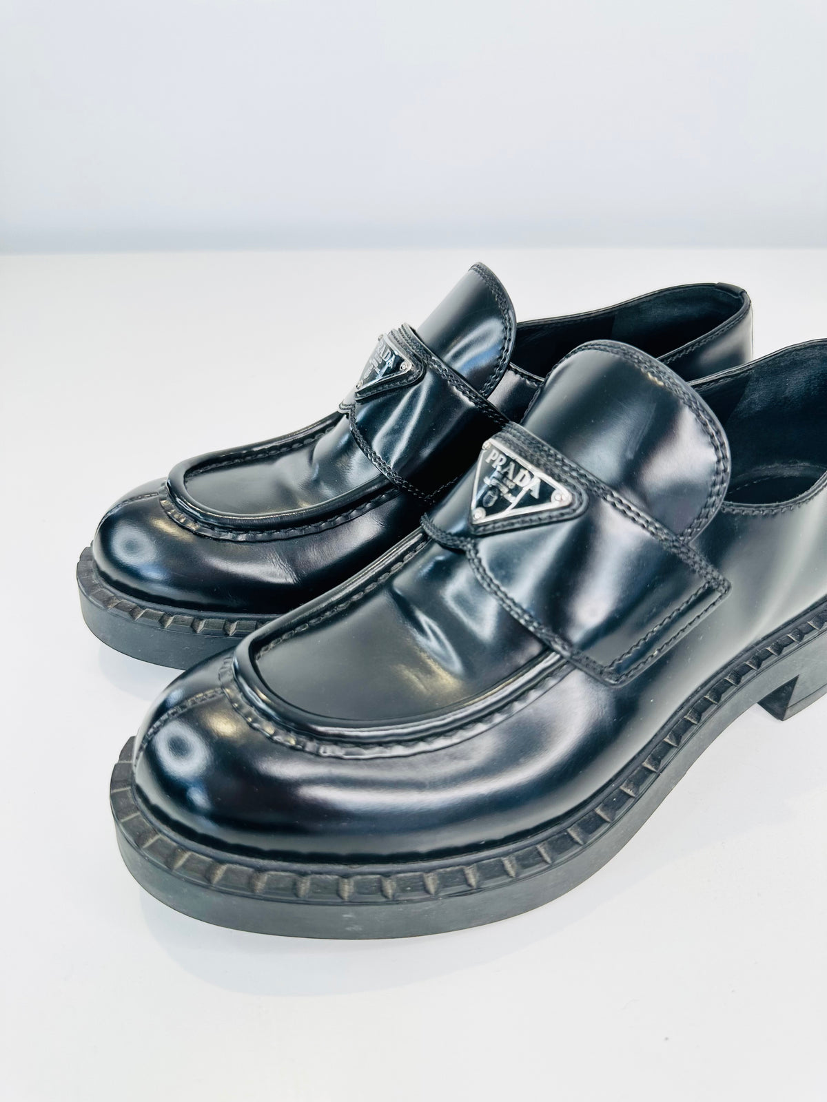 Leather Loafers - Size 38