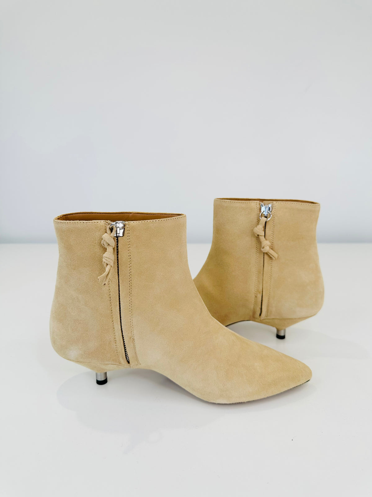 Eana Suede Ankle Boots - Size 37