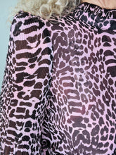Load image into Gallery viewer, Animal Print Midi Dress - Size 36
