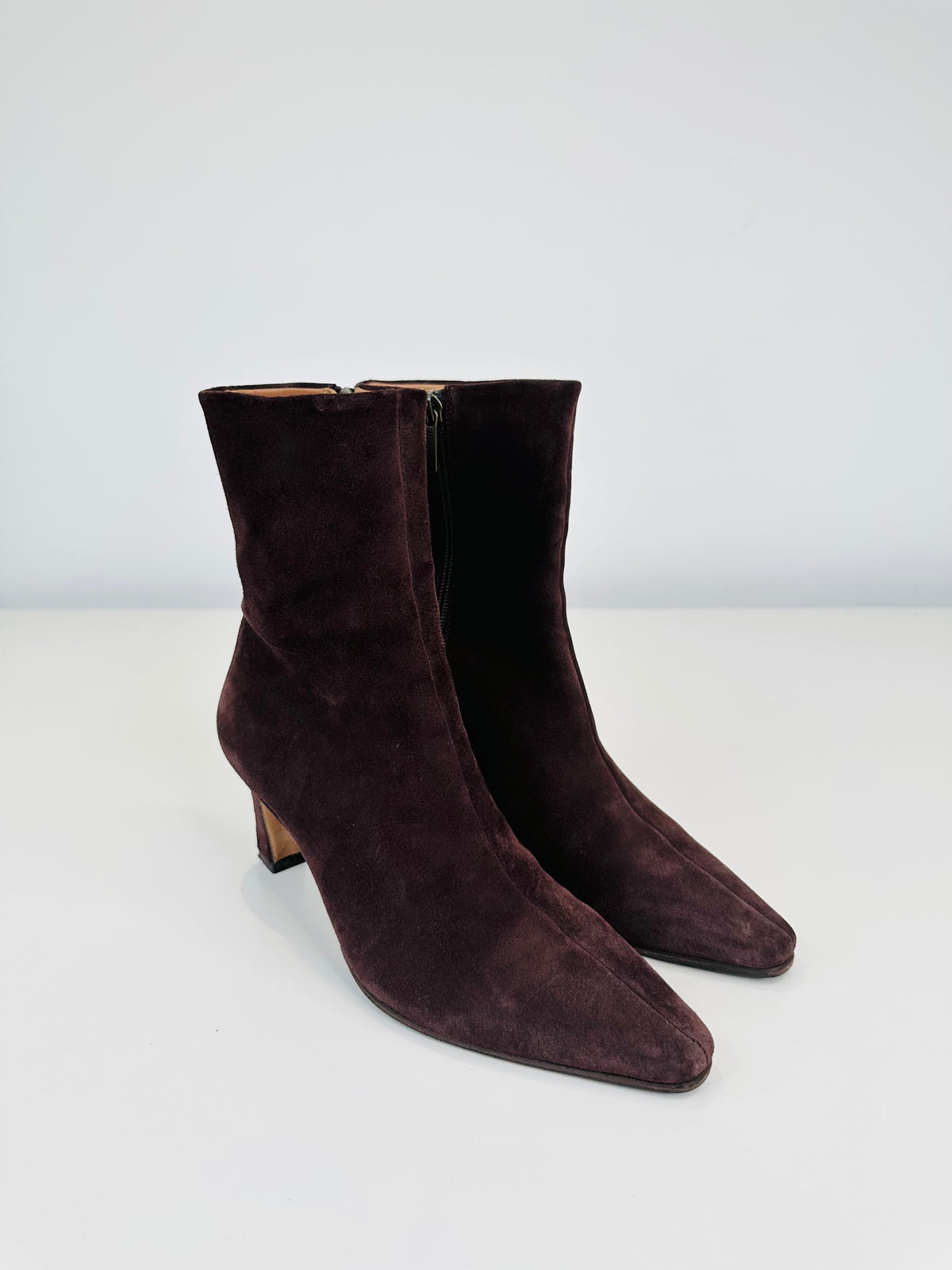 Emilie Suede Boots - Size 38