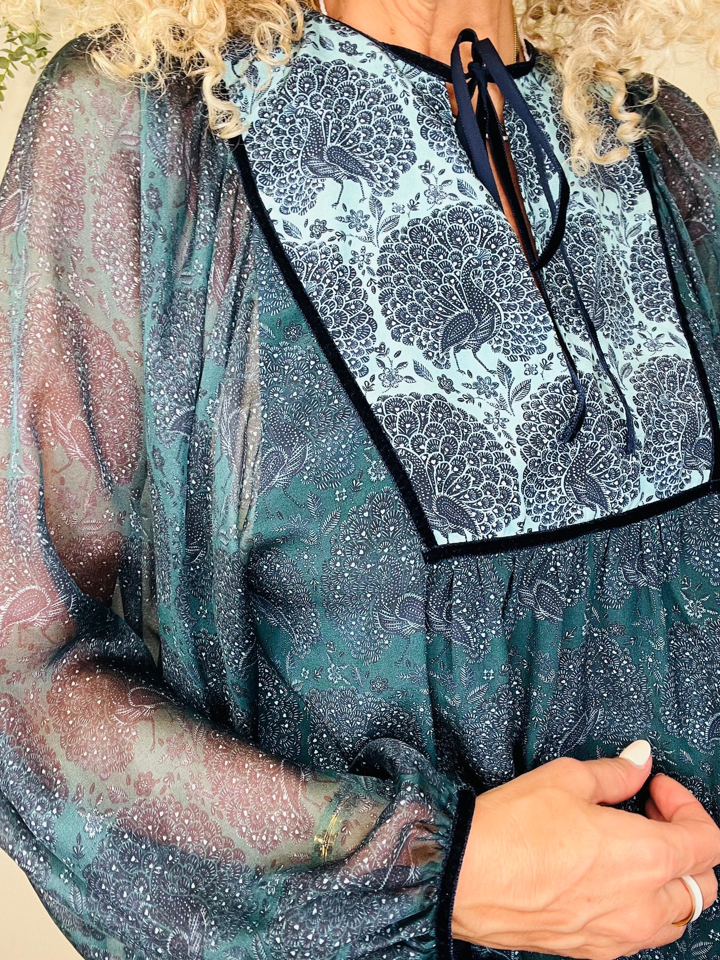 Silk Blouse - Size 10