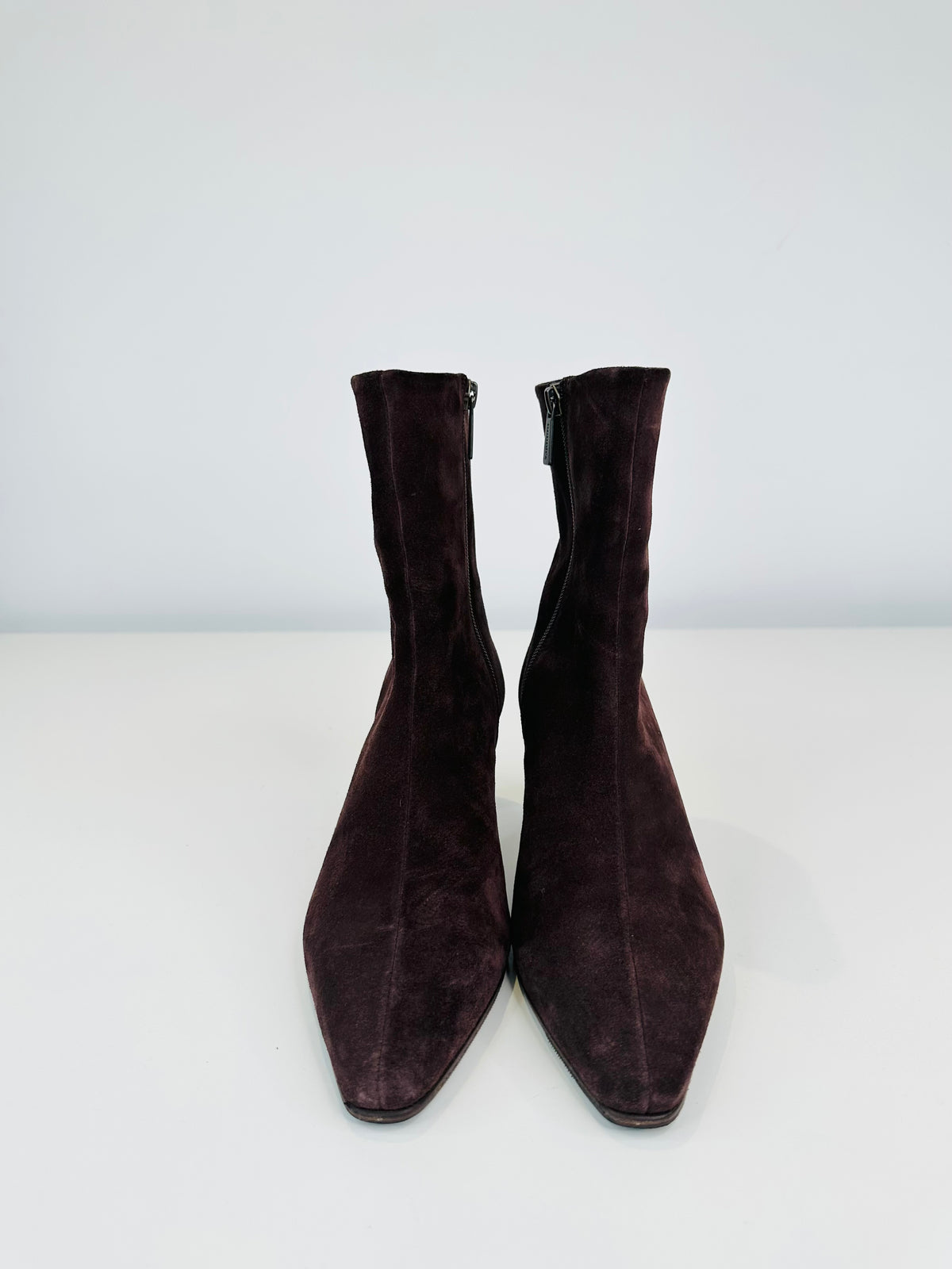 Emilie Suede Boots - Size 38