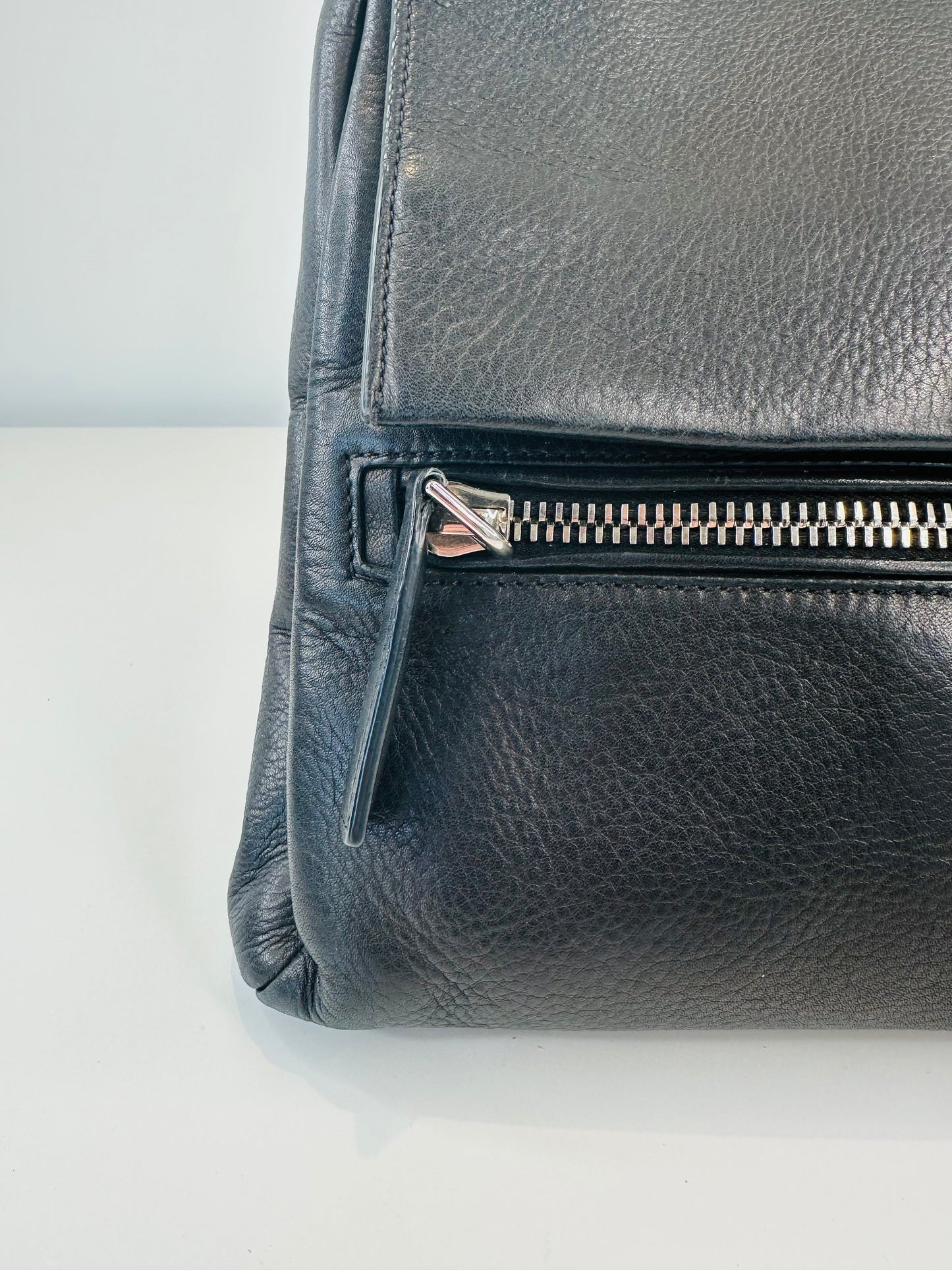 Small Leather Pandora Bag