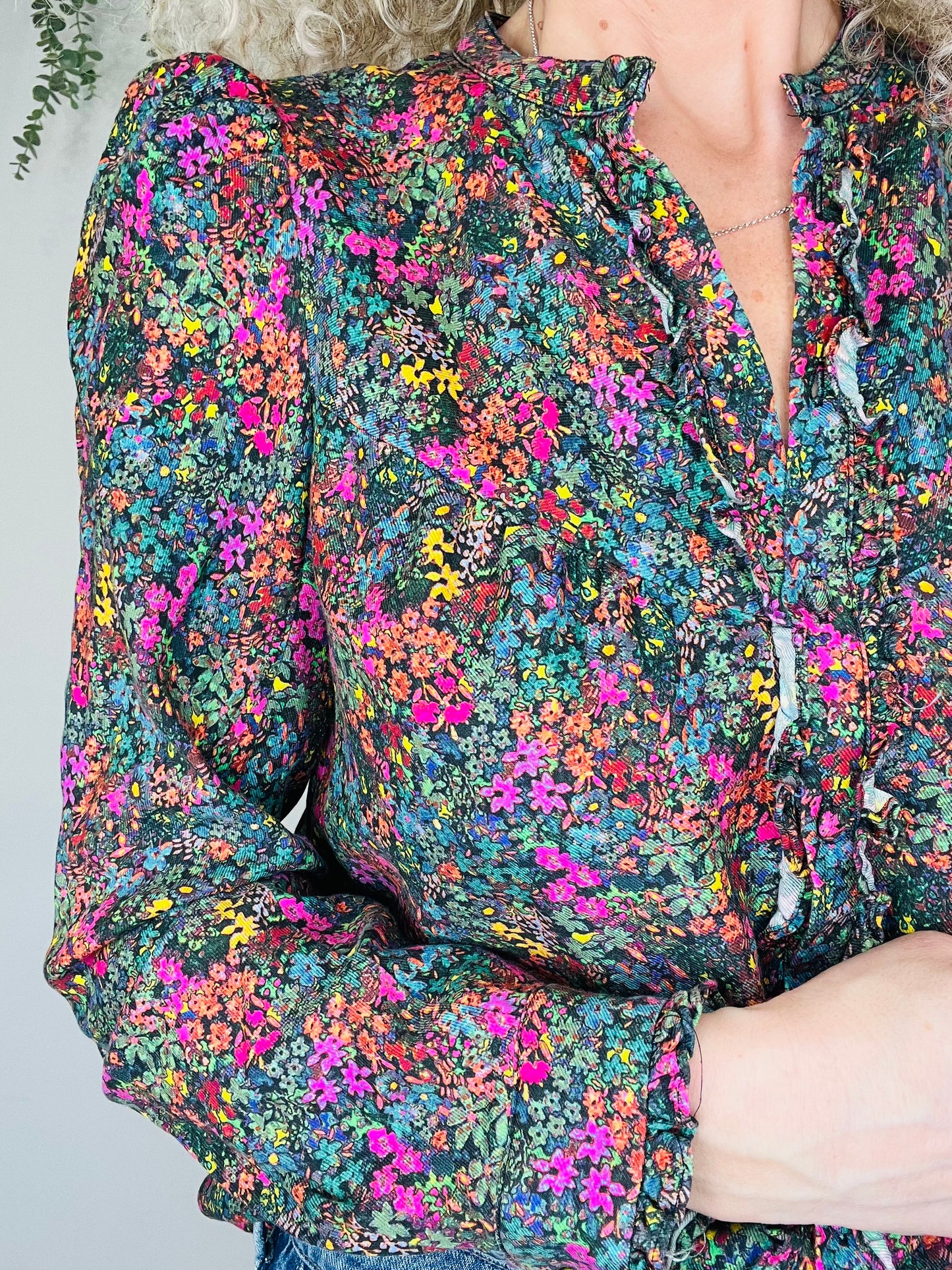 Floral Blouse - Size 2