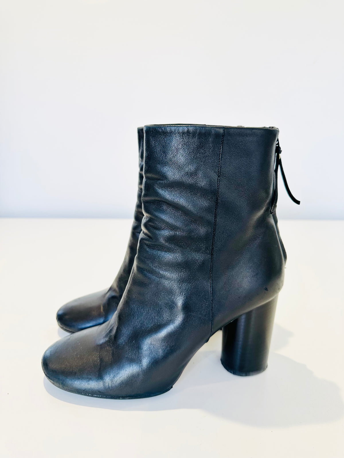 Deyissa Leather Boots - Size 39
