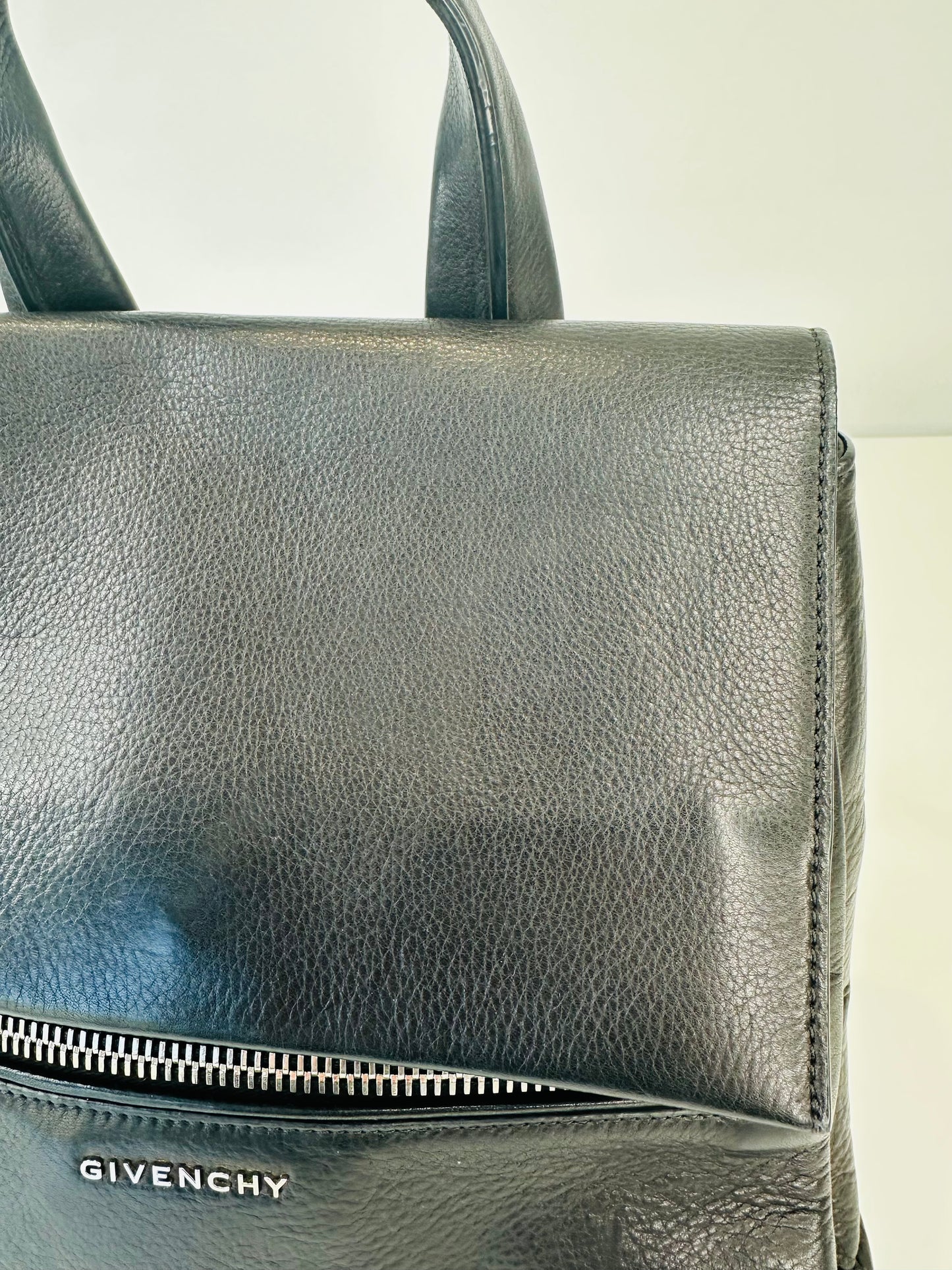 Small Leather Pandora Bag