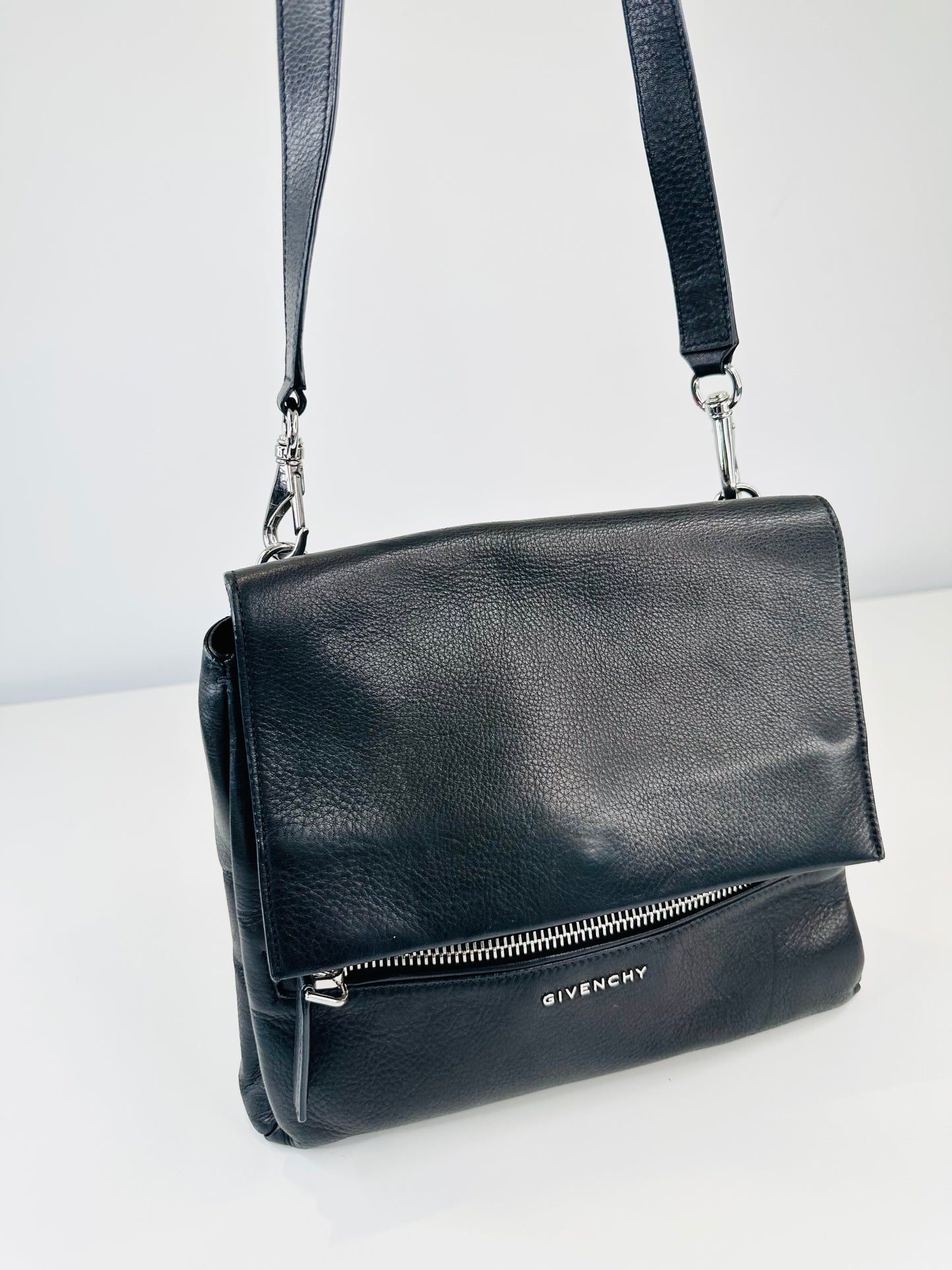Small Leather Pandora Bag