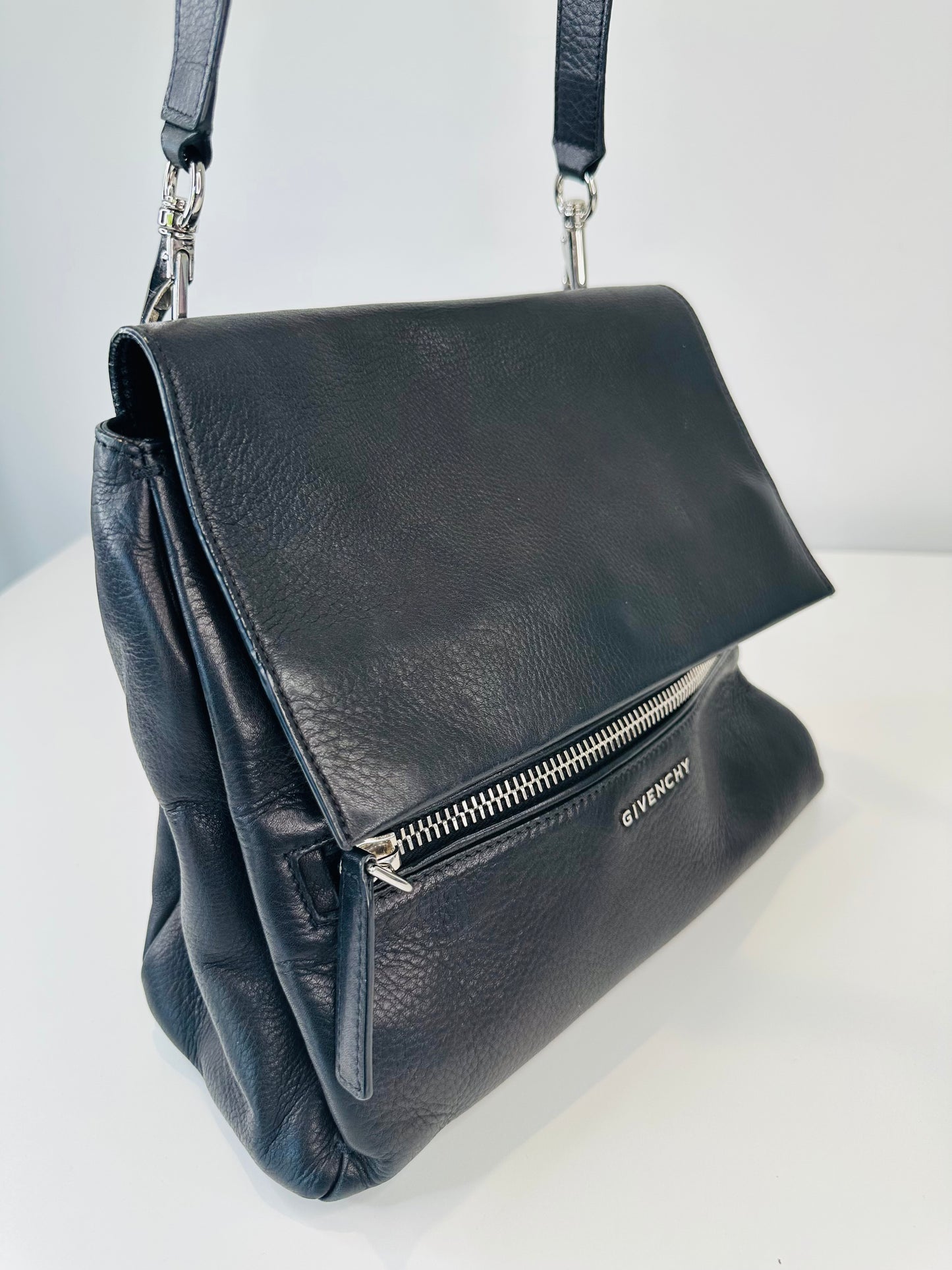 Small Leather Pandora Bag