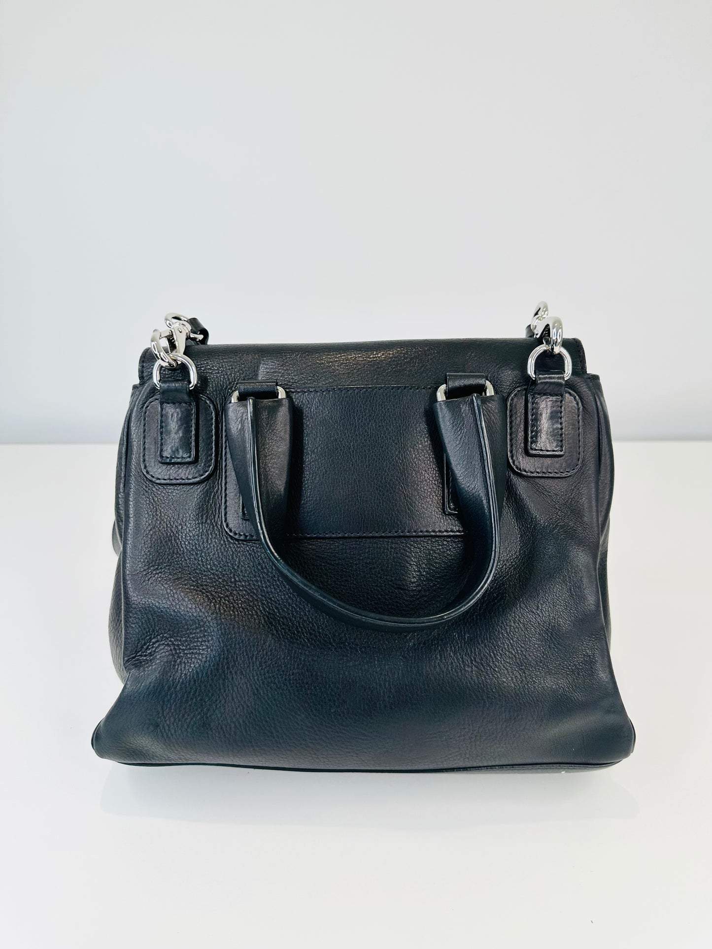 Small Leather Pandora Bag