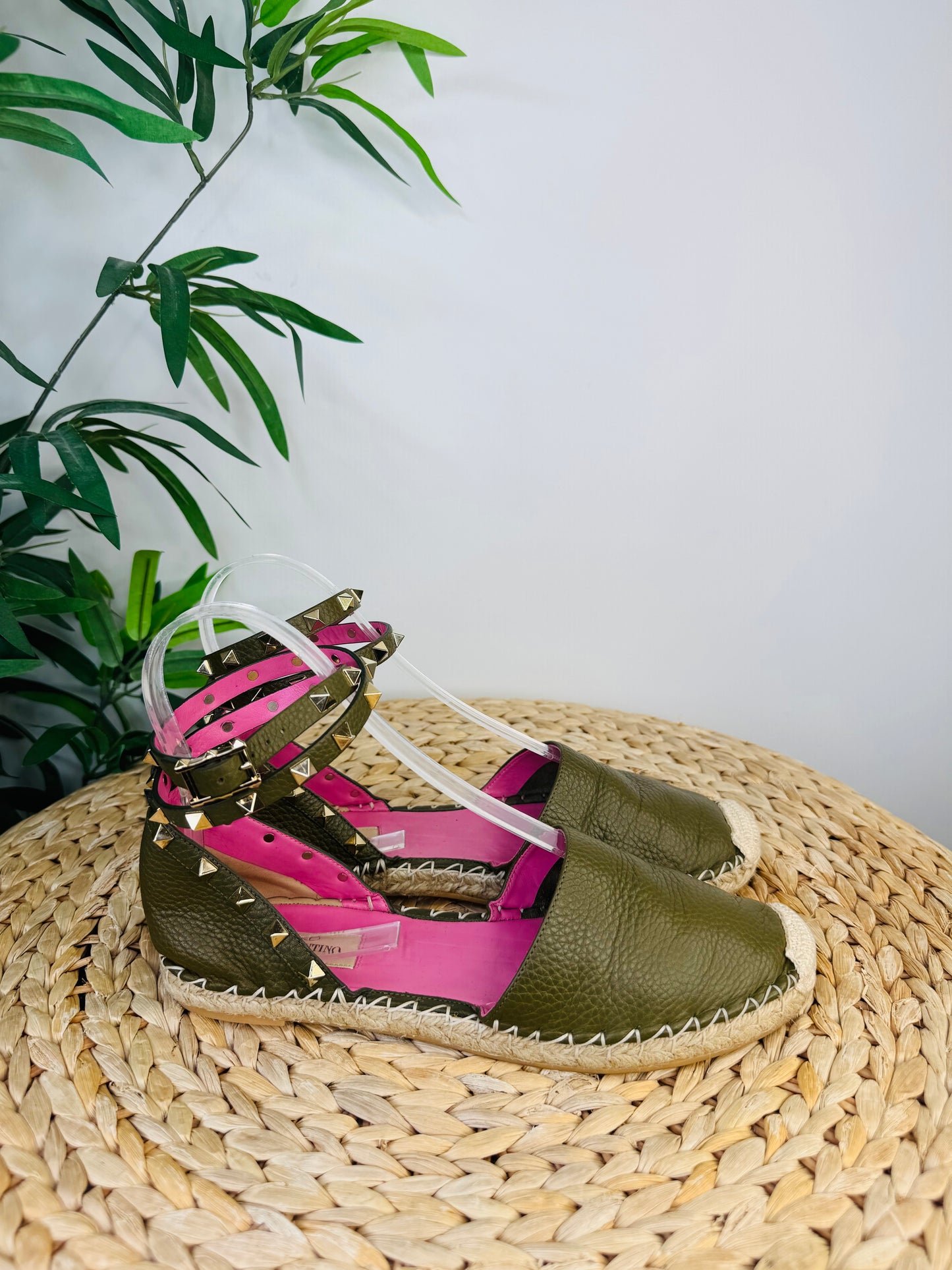 Rockstud Espadrilles - Size 40