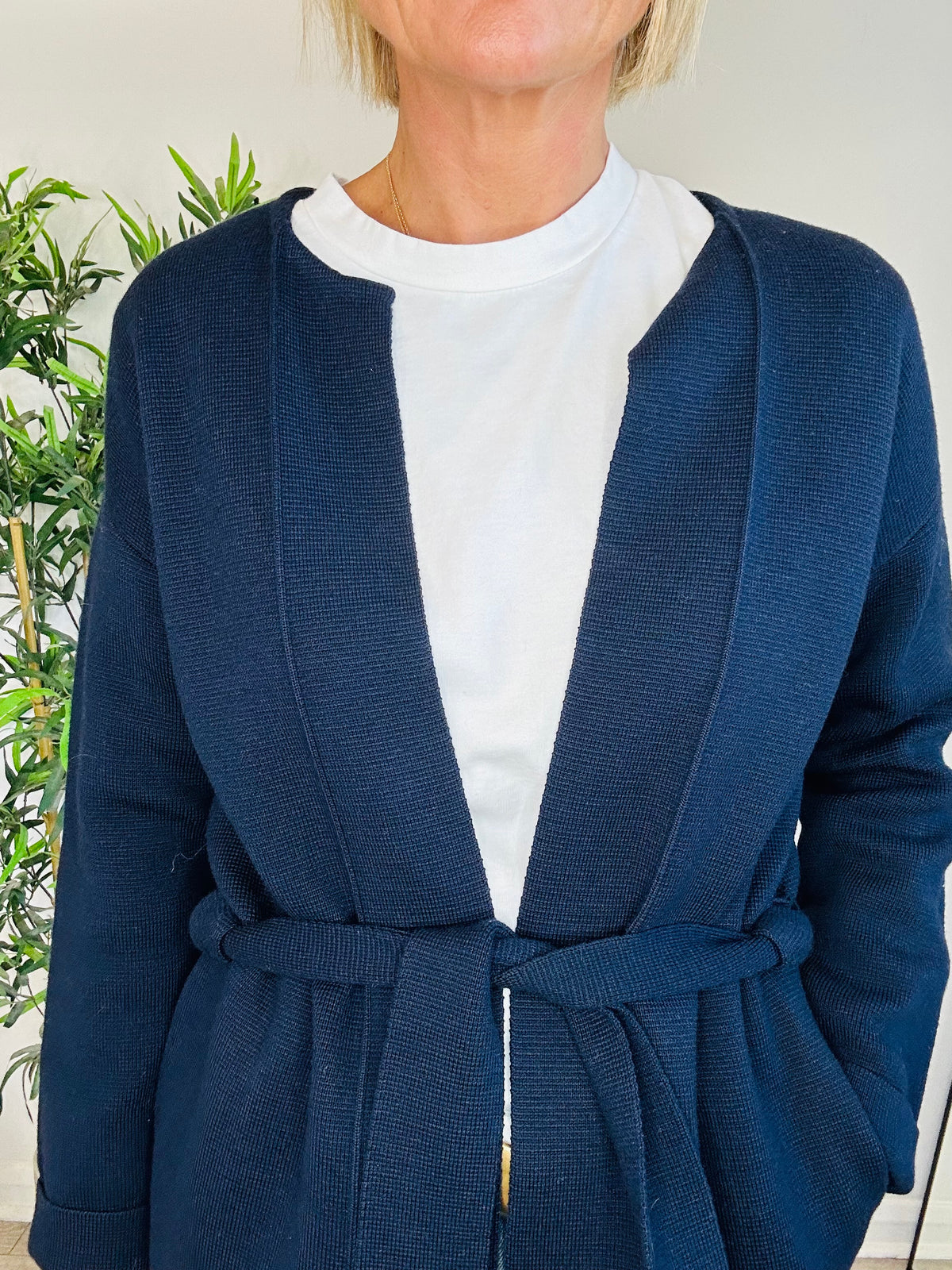 Belted Cardigan - Size S