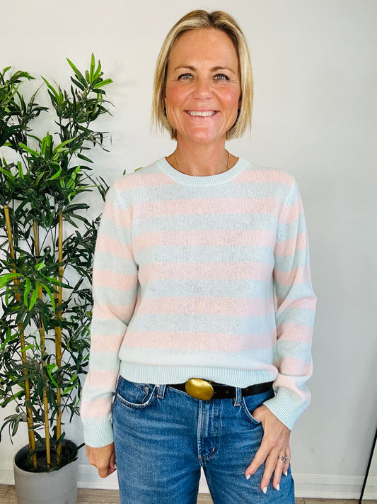 Striped Cashmere Jumper - Size 3