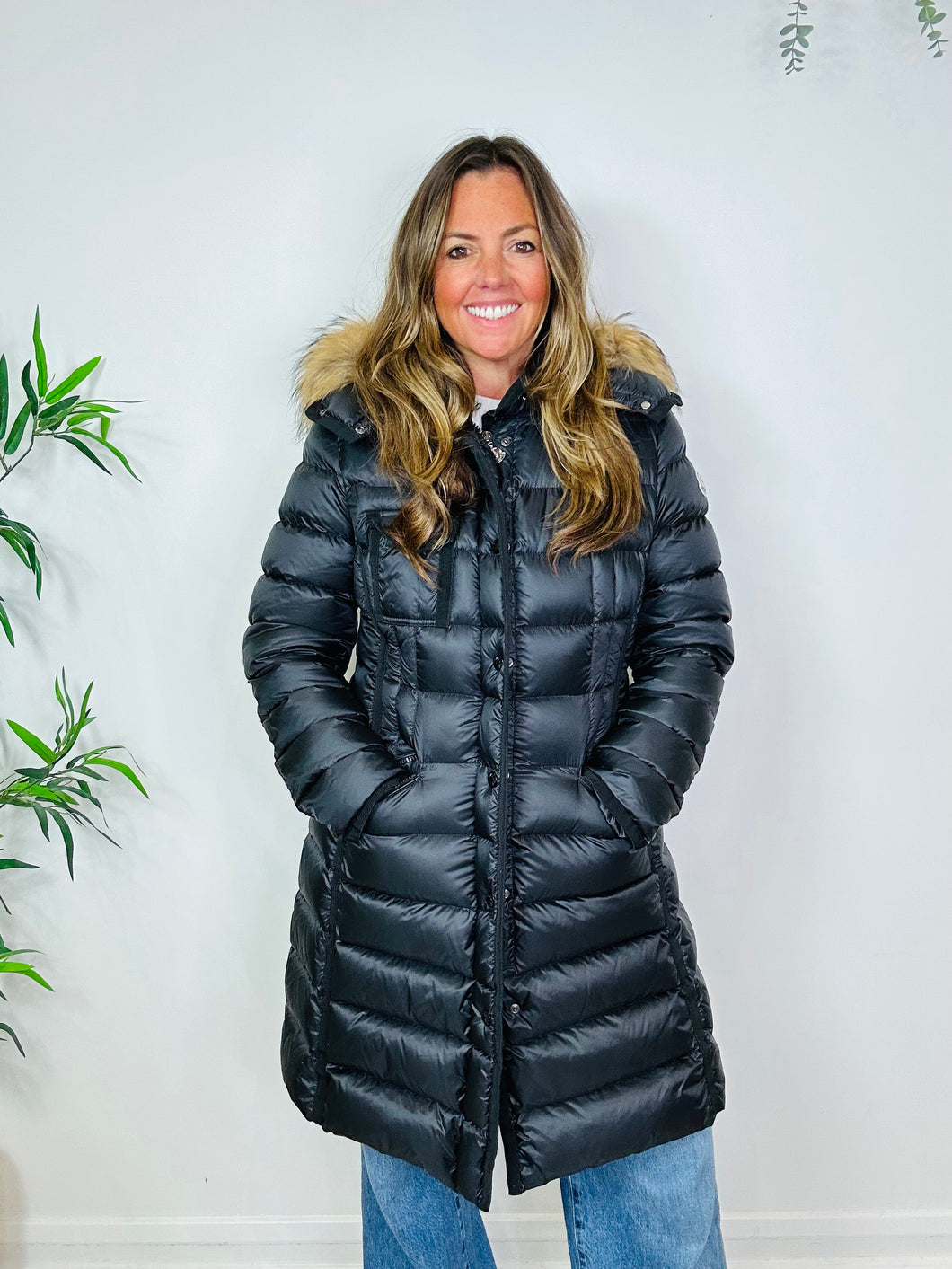 Down Quilted Coat - Size 4