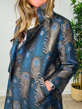 Load image into Gallery viewer, Peacock Feather Jacket - Size 40
