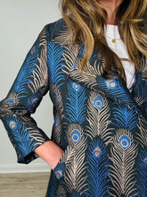 Load image into Gallery viewer, Peacock Feather Jacket - Size 40
