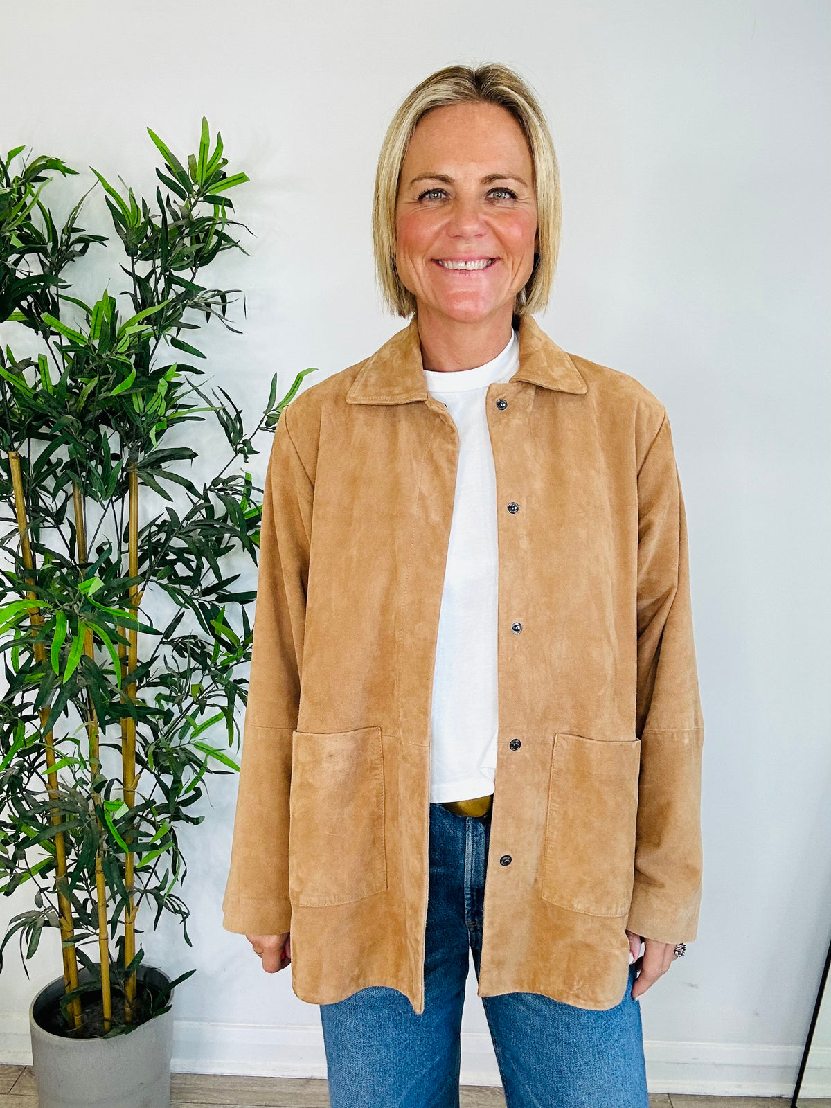 Volterra Suede Jacket - Size S