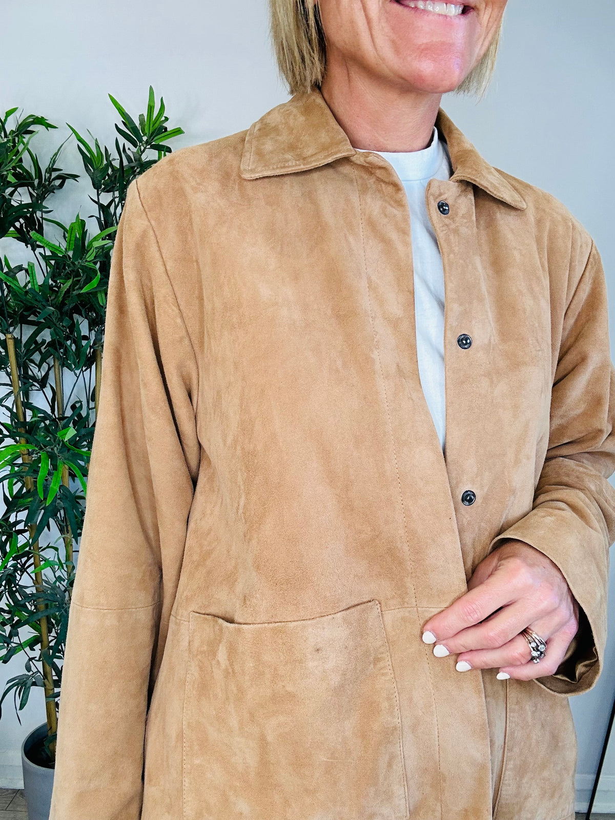 Volterra Suede Jacket - Size S