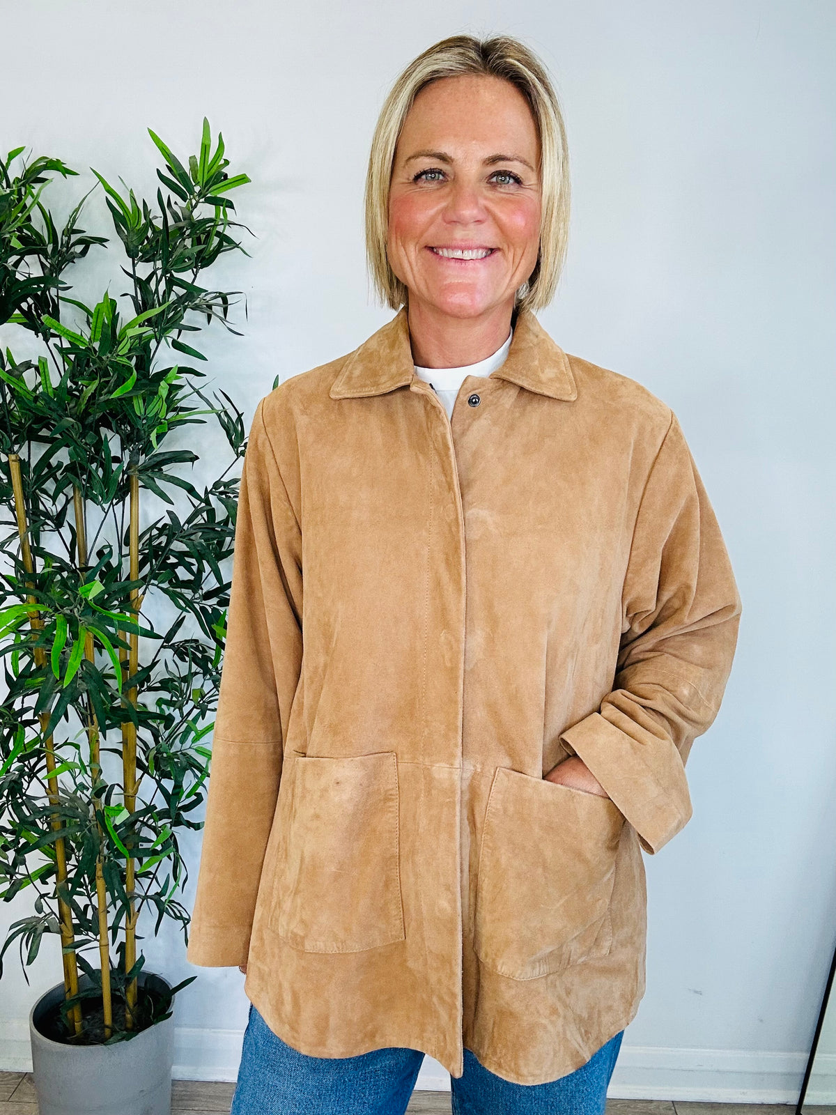 Volterra Suede Jacket - Size S