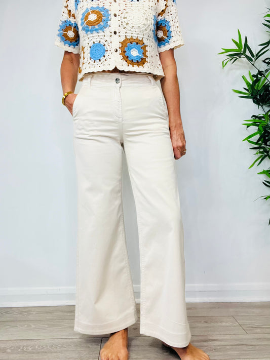 Flared Asta Trousers - Size 26