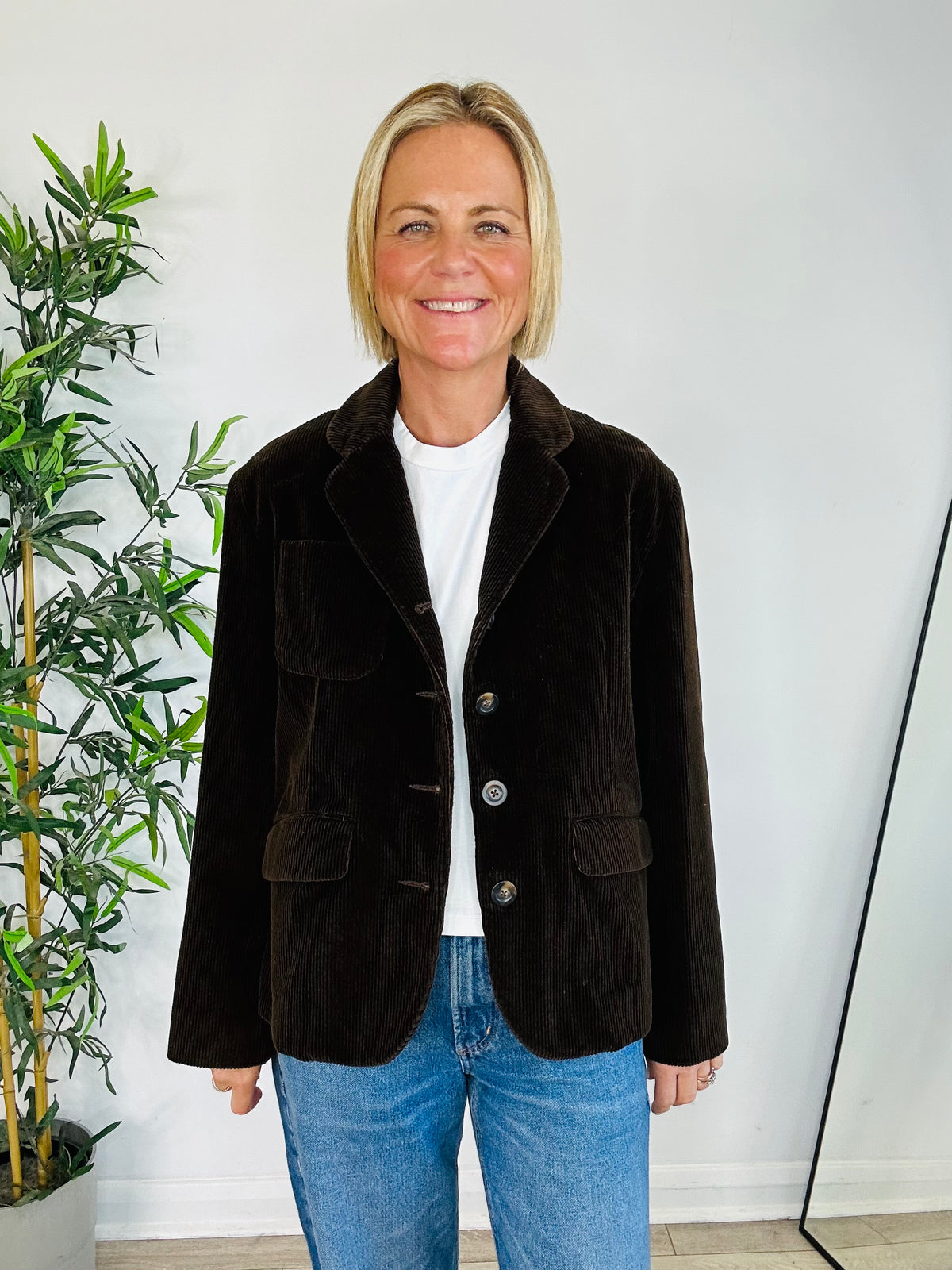 Corduroy Blazer - O/S