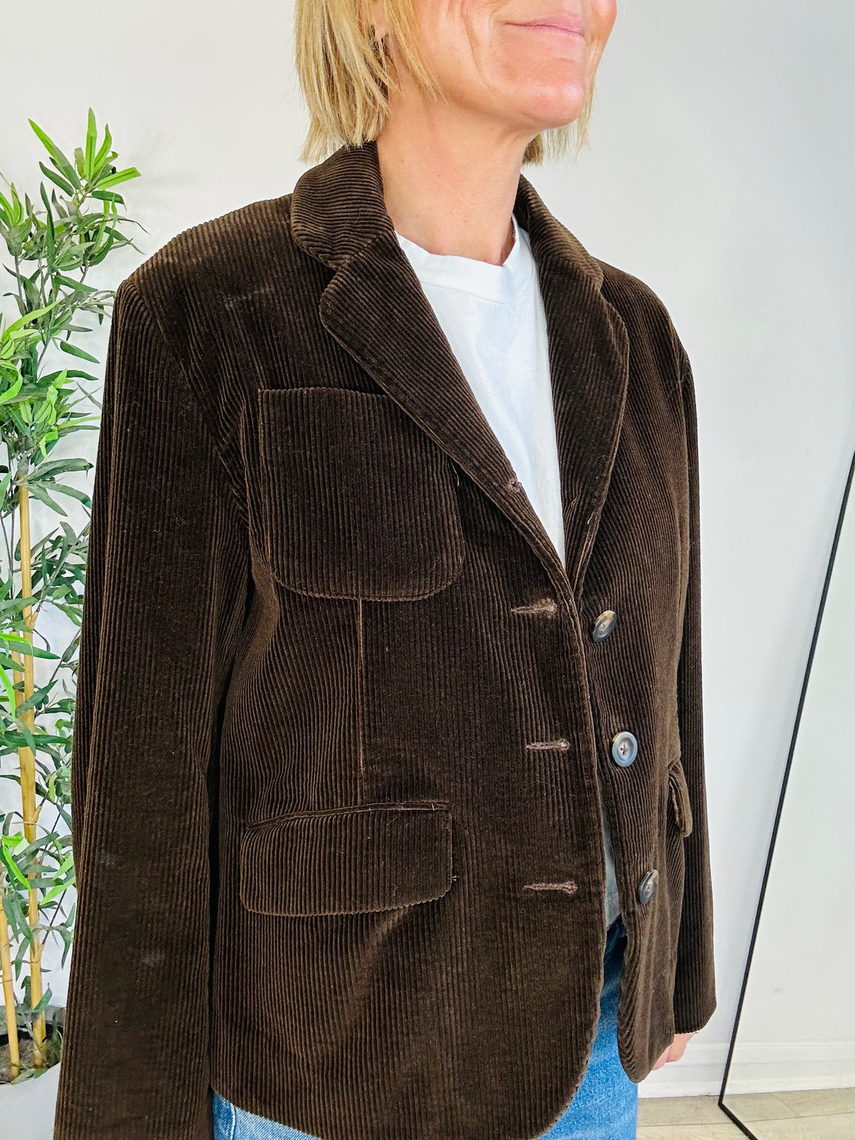 Corduroy Blazer - O/S