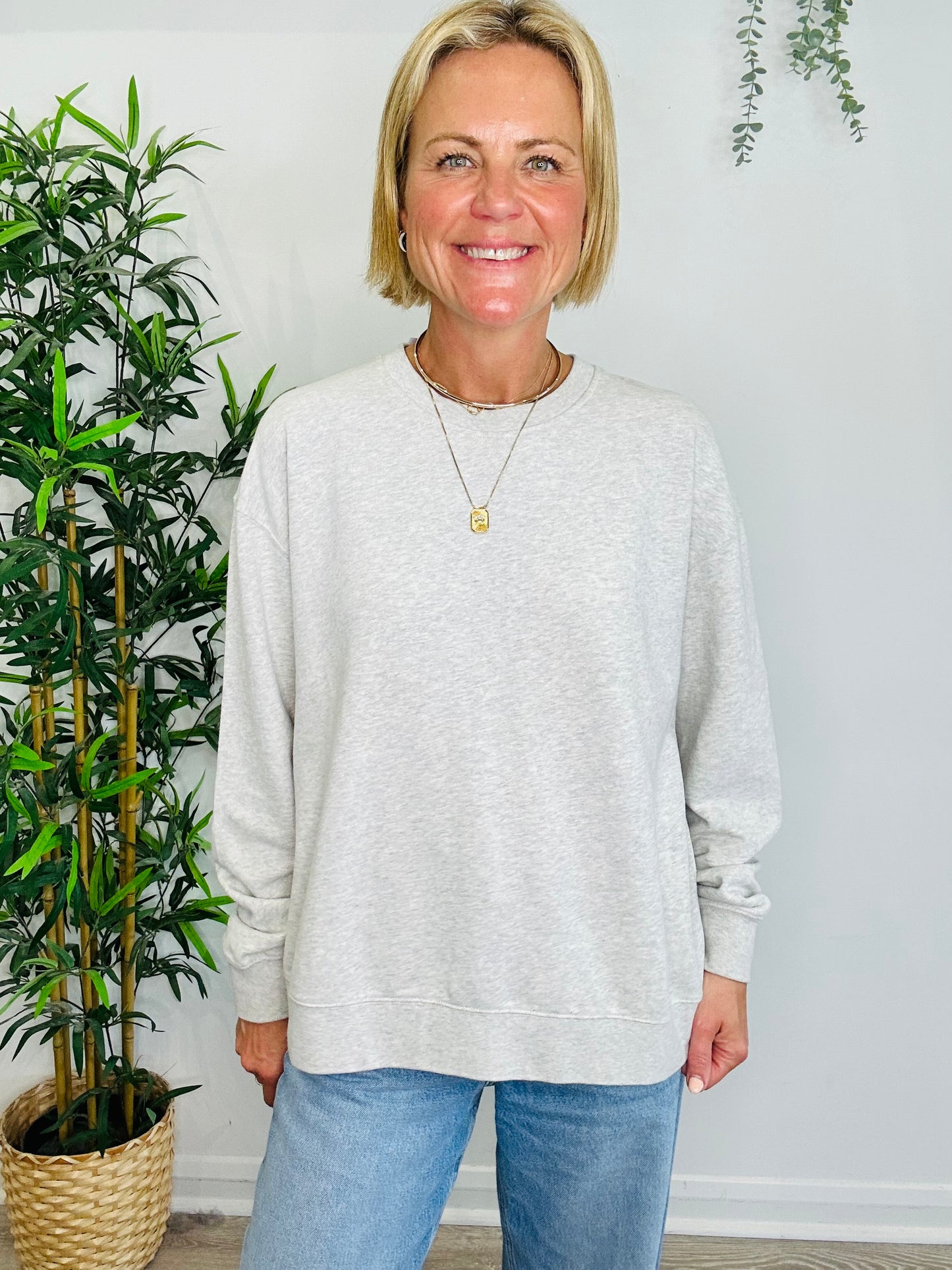 Cotton Sweatshirt - Size M