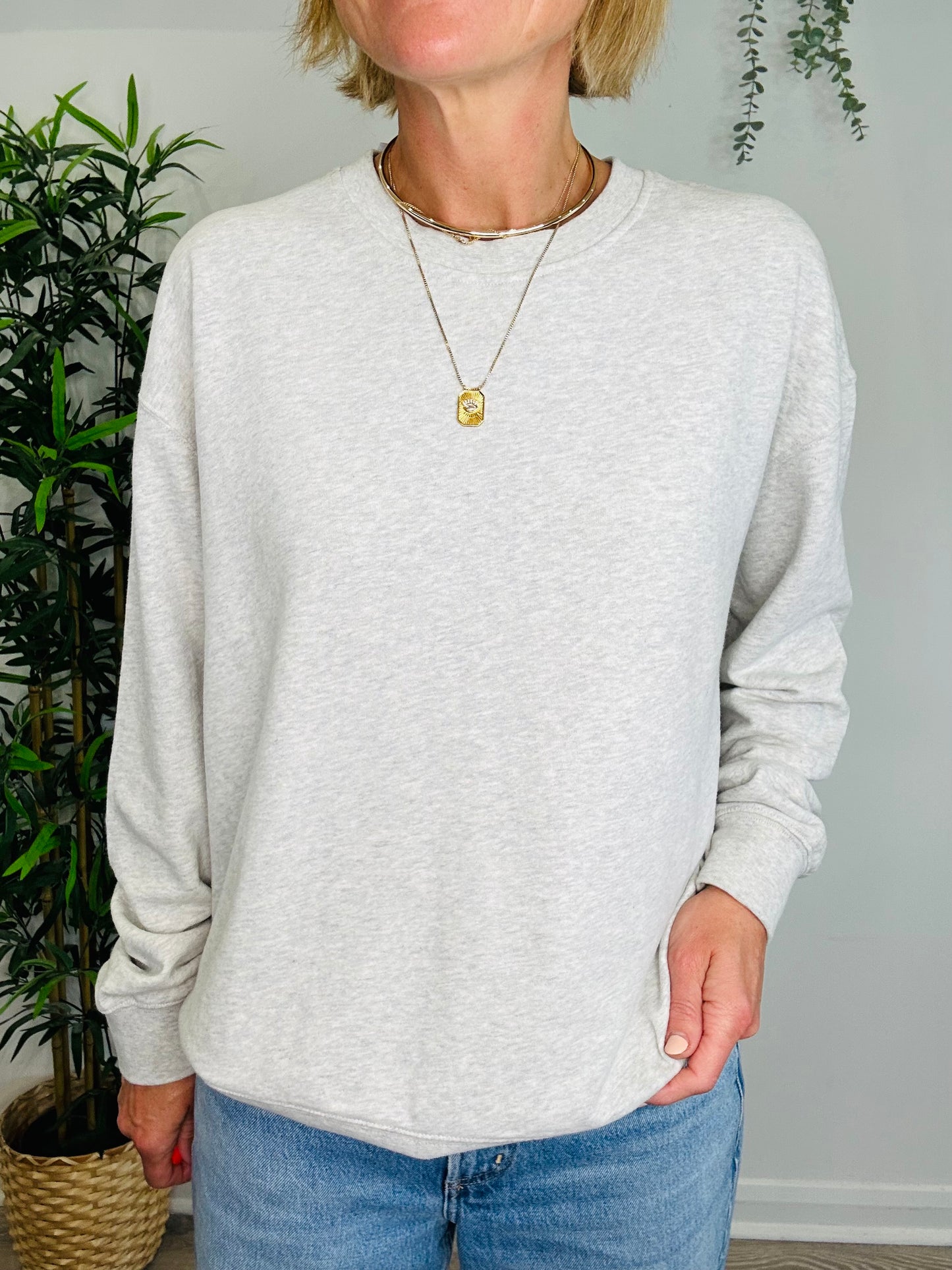 Cotton Sweatshirt - Size M