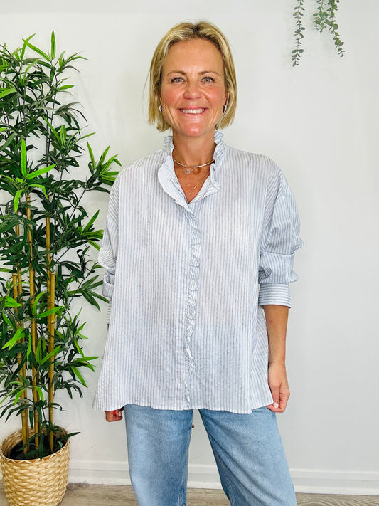 Striped Lubna Shirt - Size M