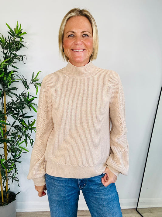 Knitted Wool Jumper - Size M