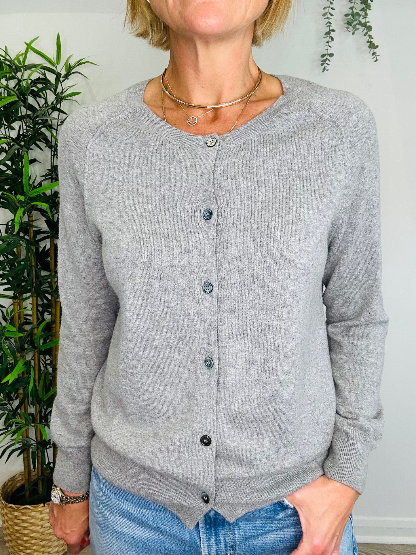 Cotton Cardigan - Size 40
