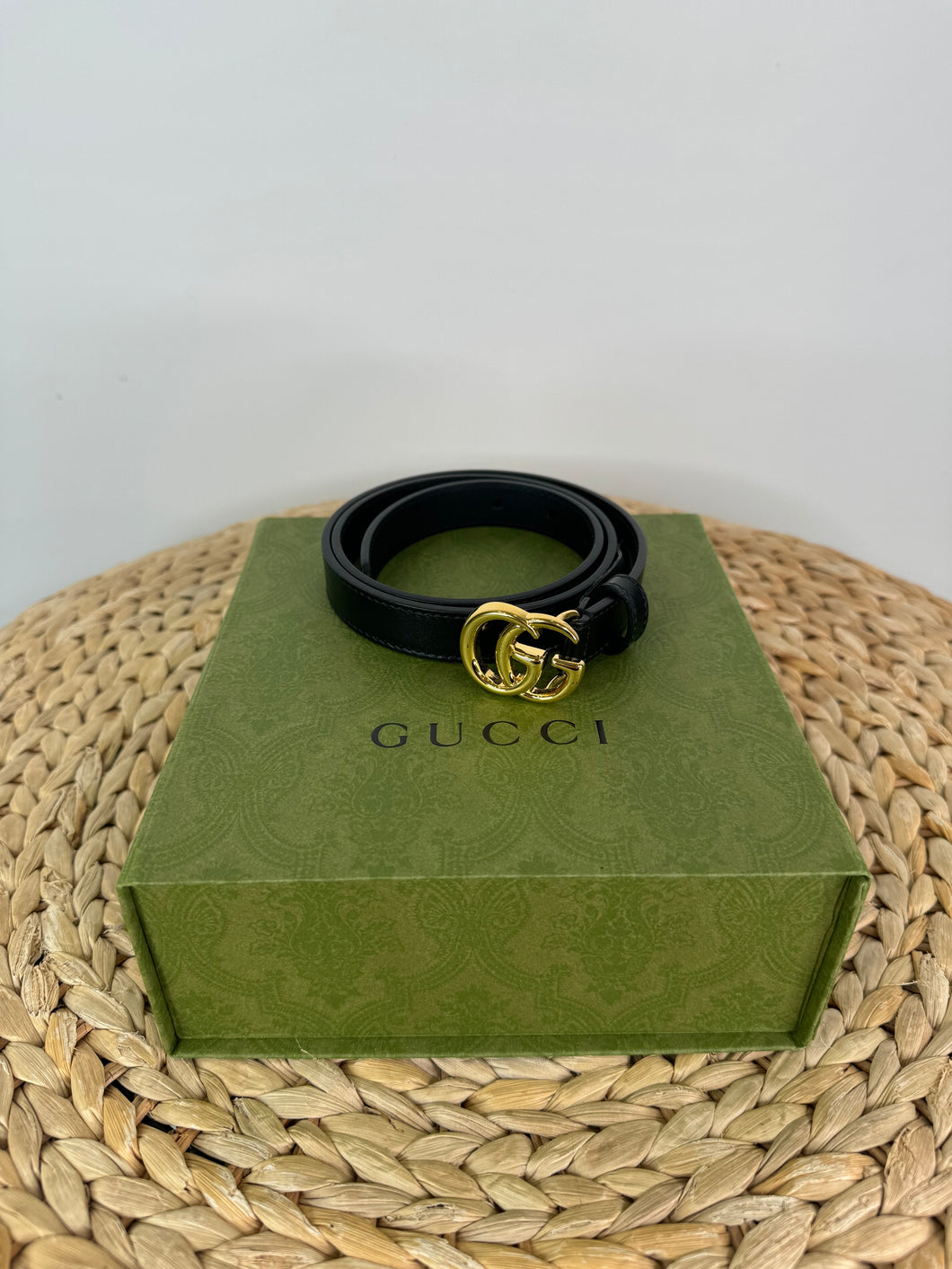 GG Marmont Thin Belt - 75cm