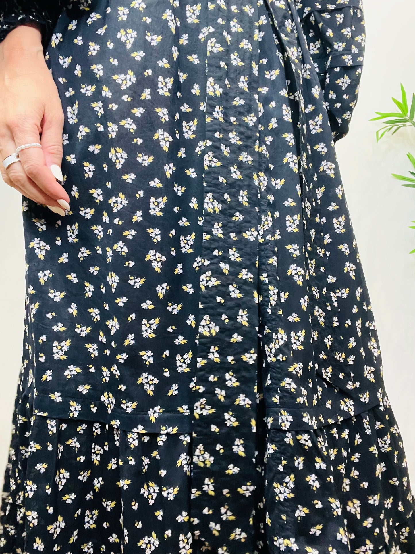 Floral Cotton Dress - Size 14