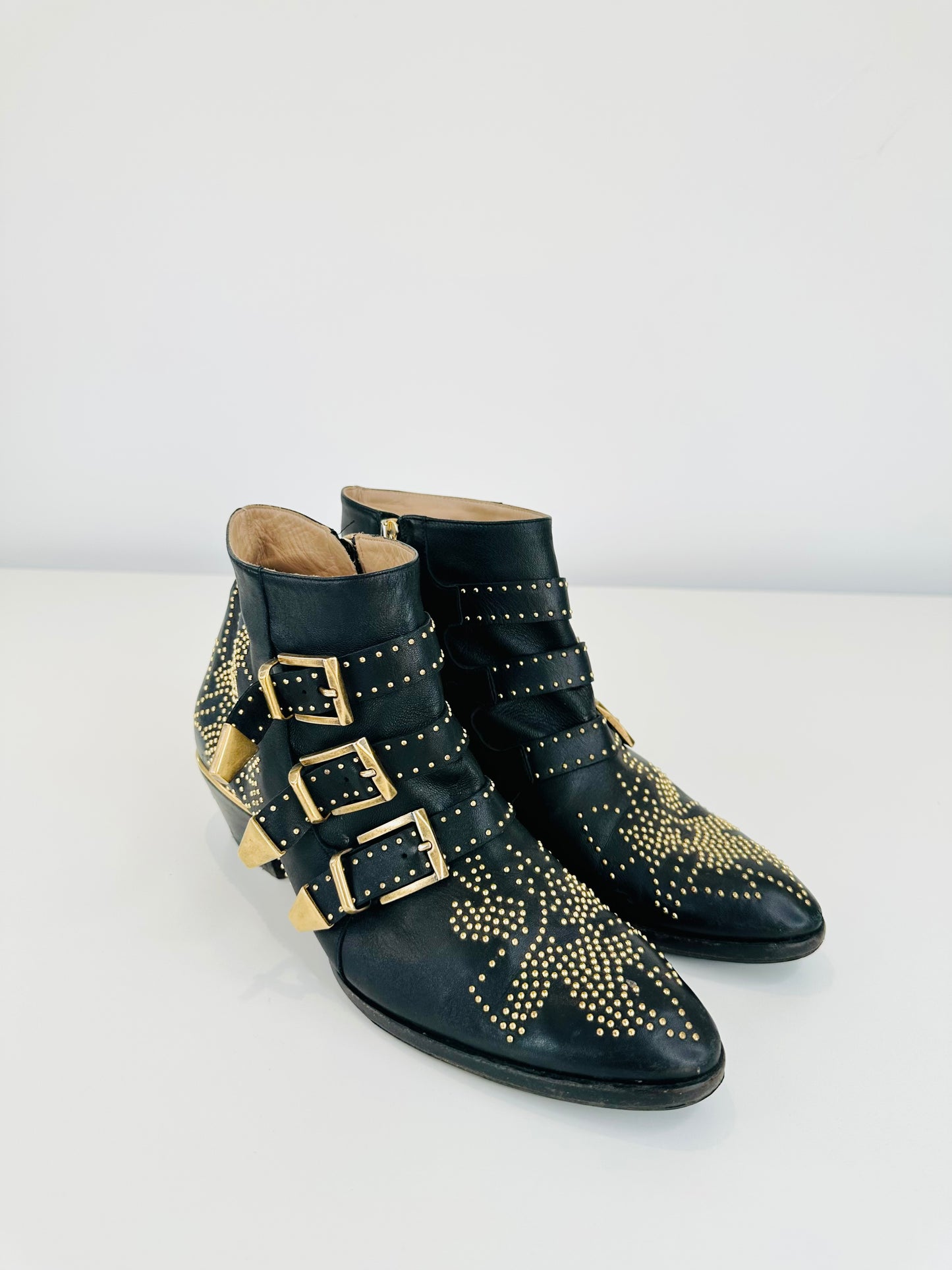 Susanna Studded Boots - Size 40