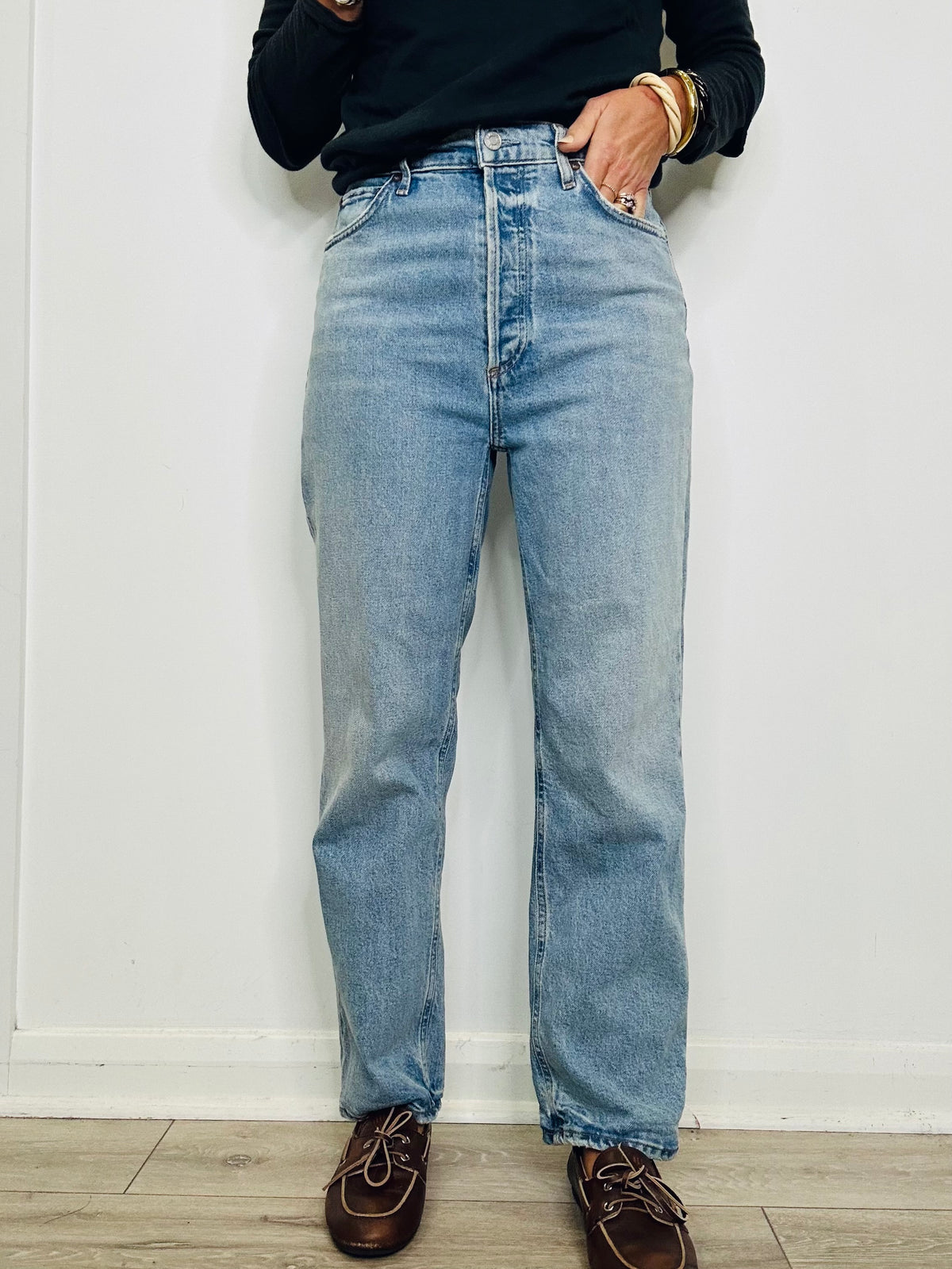 90s Pinch Waist Jeans - Size 28