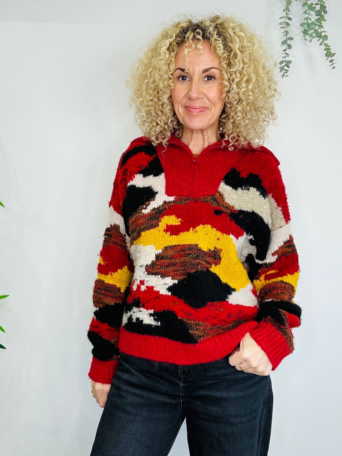 Half Zip Jumper - Size 1