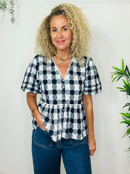 Check Top - Size 12