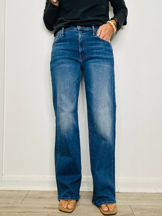 Mid Rise Maven Sneak Jeans - Size 27