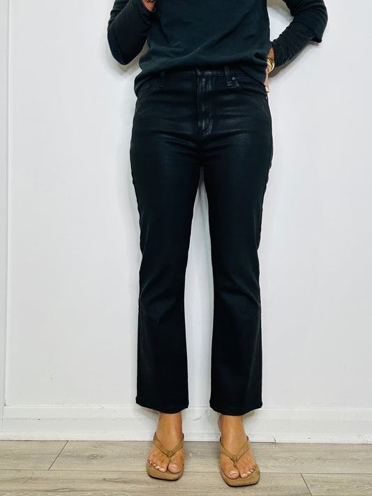 Claudine Coated Jeans - Size 28