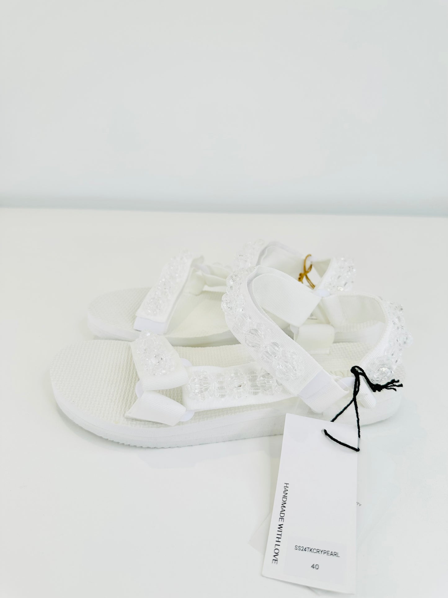 Beaded Trekky Sandals - Size 40