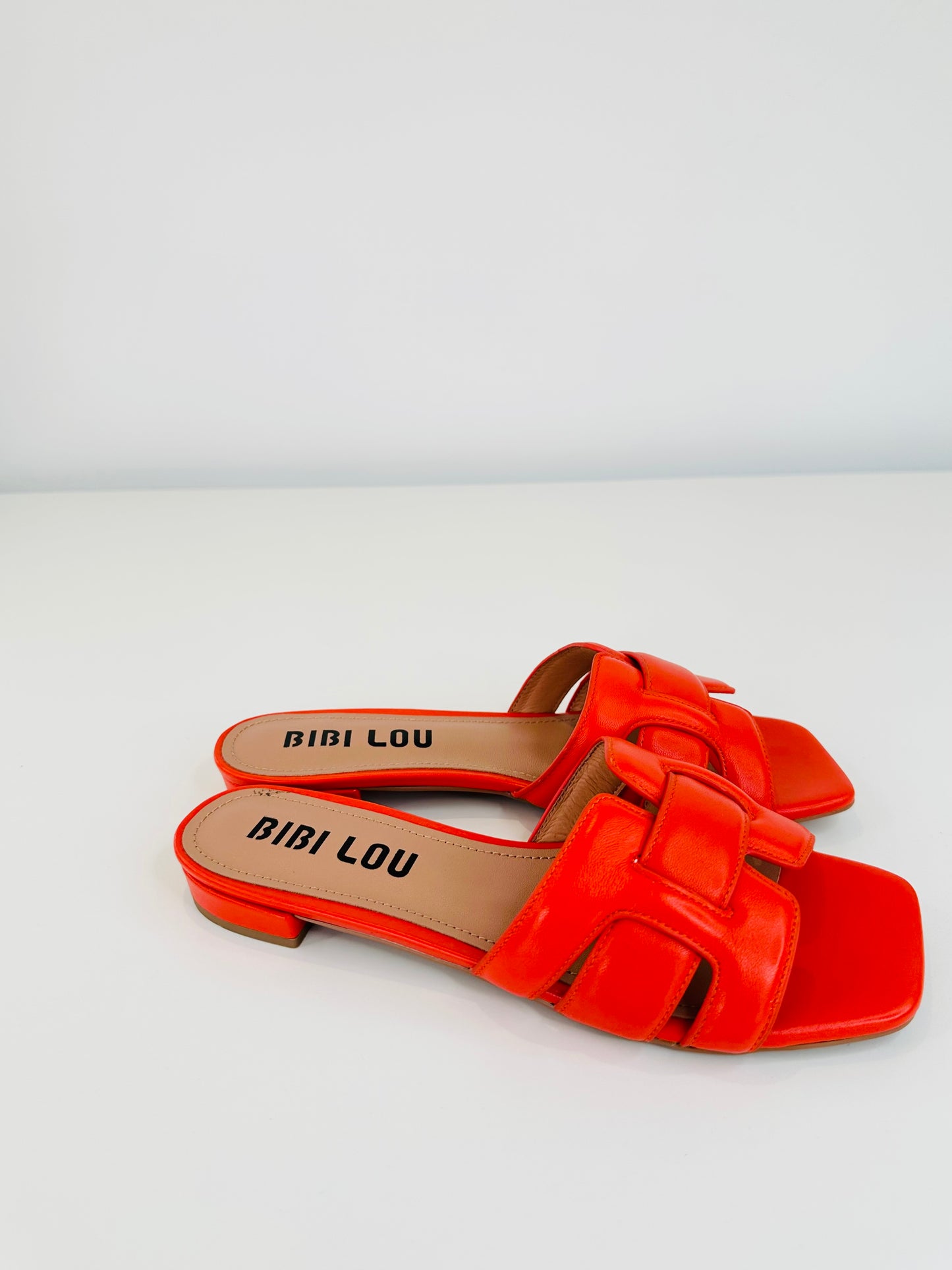 Leather Slides - Size 40