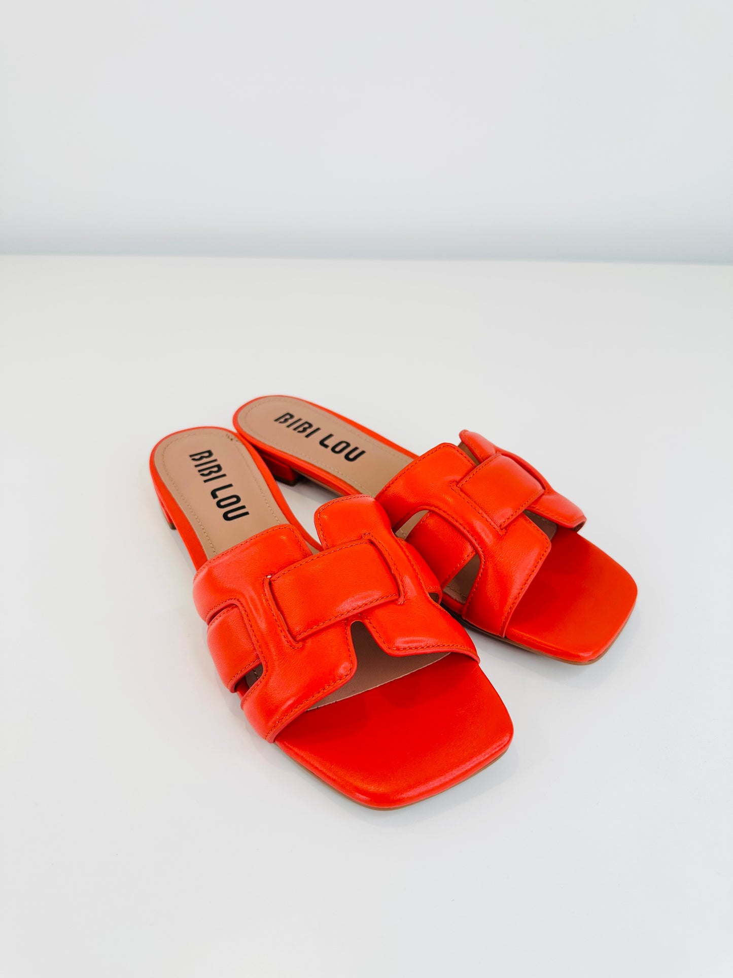 Leather Slides - Size 40