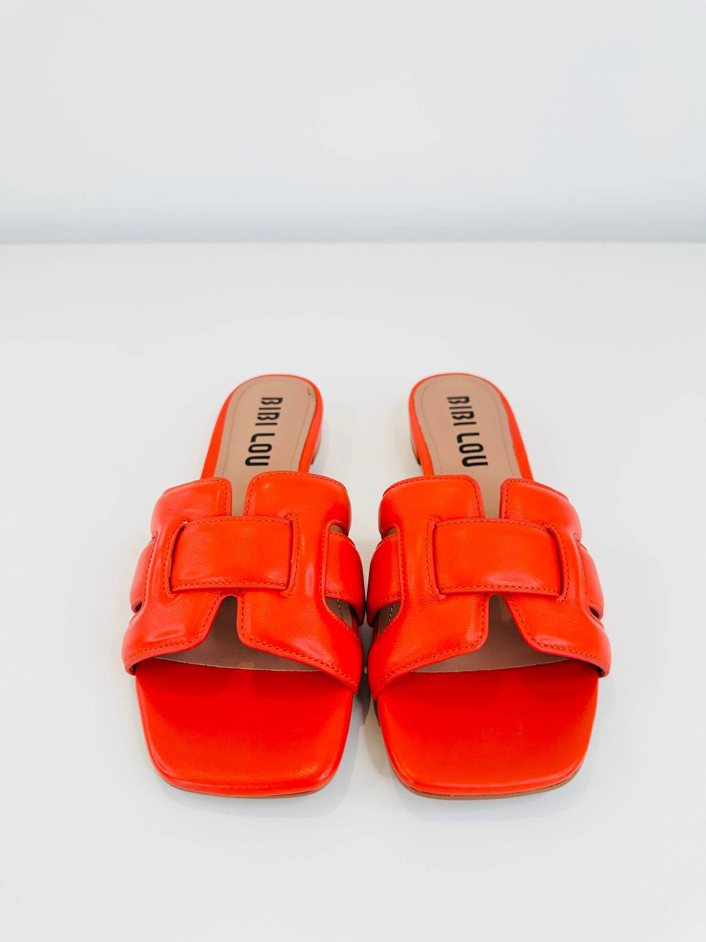 Leather Slides - Size 40