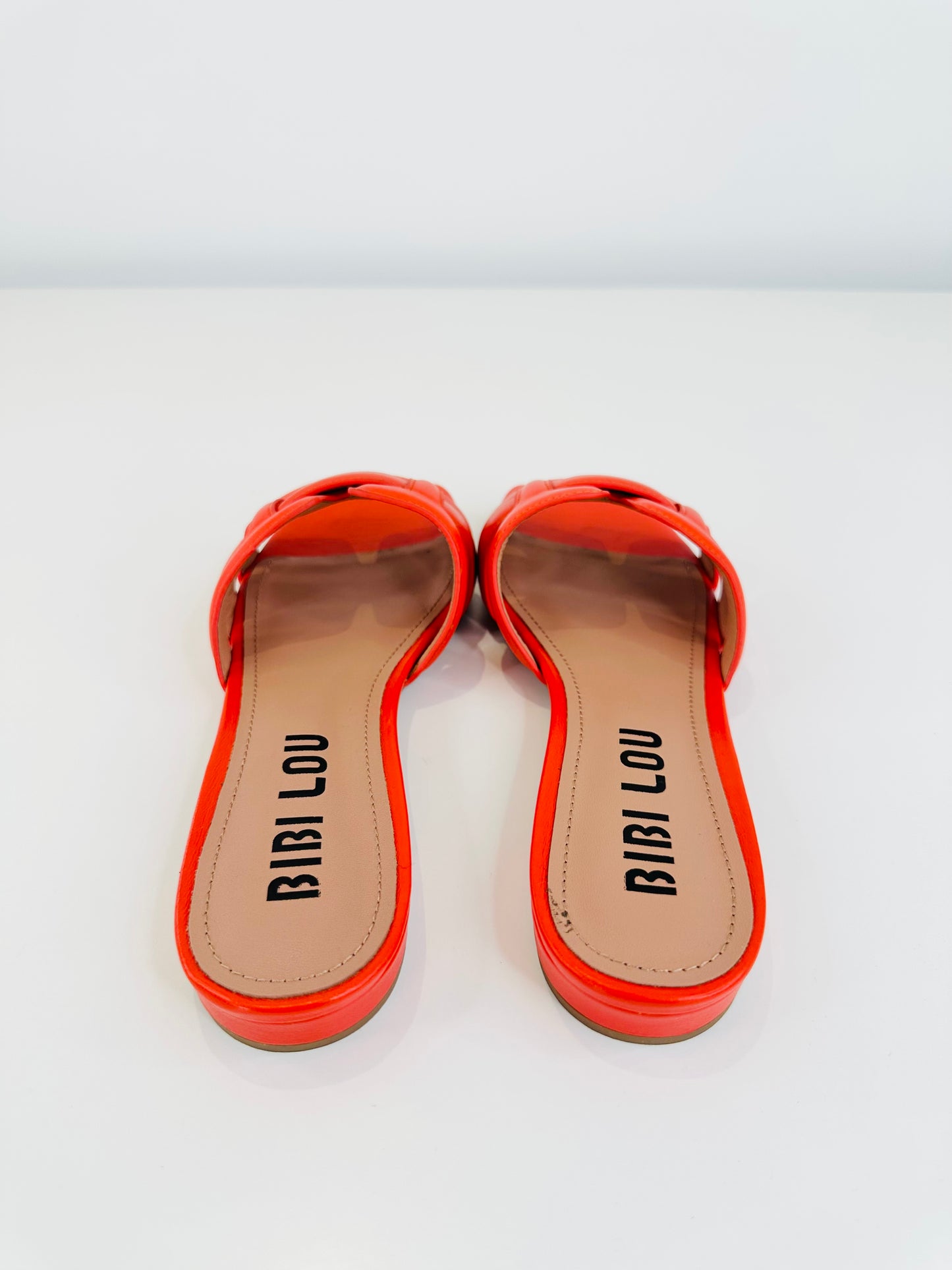 Leather Slides - Size 40