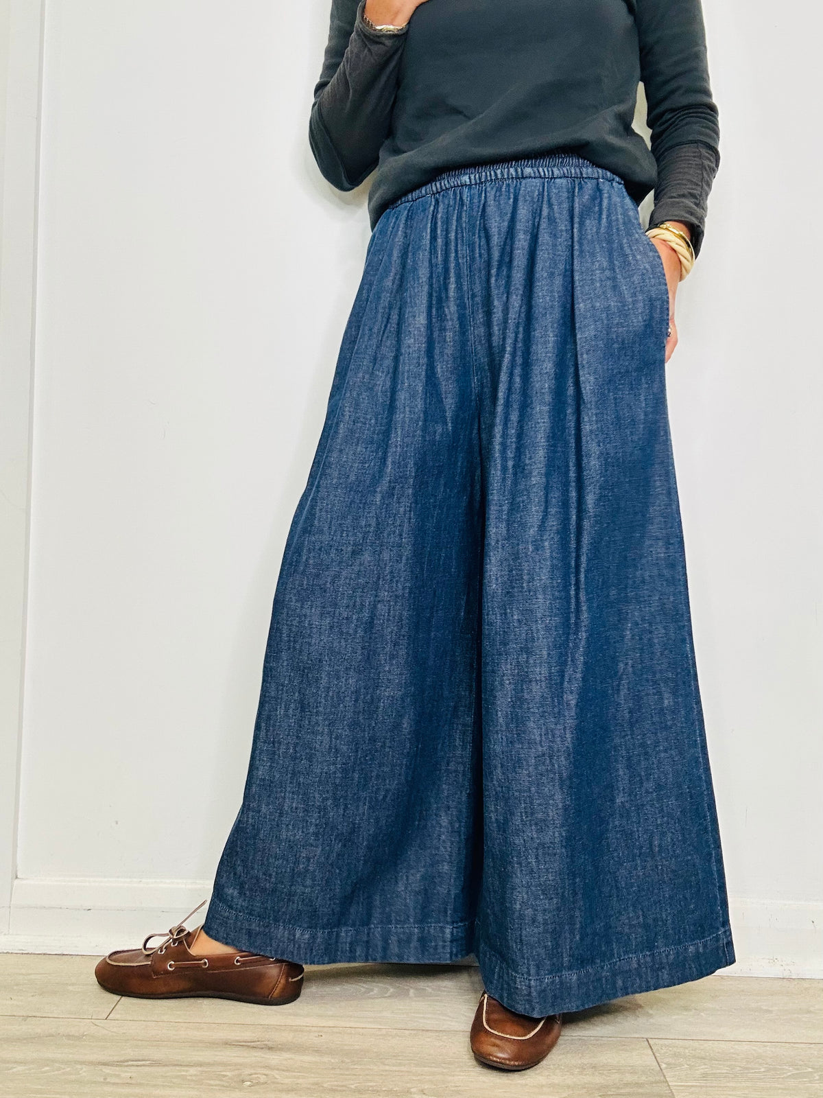 Denim Culottes - Size 10