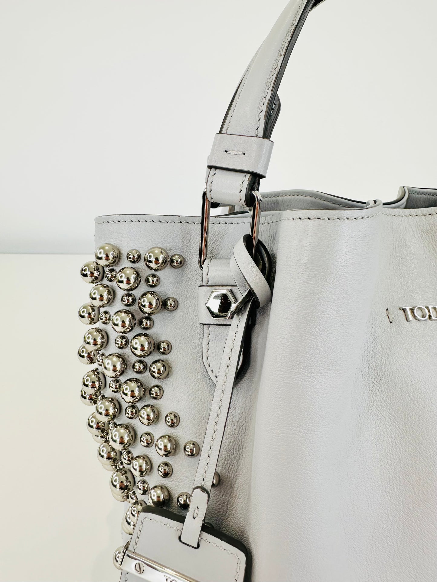 Micro Flower Leather Bag