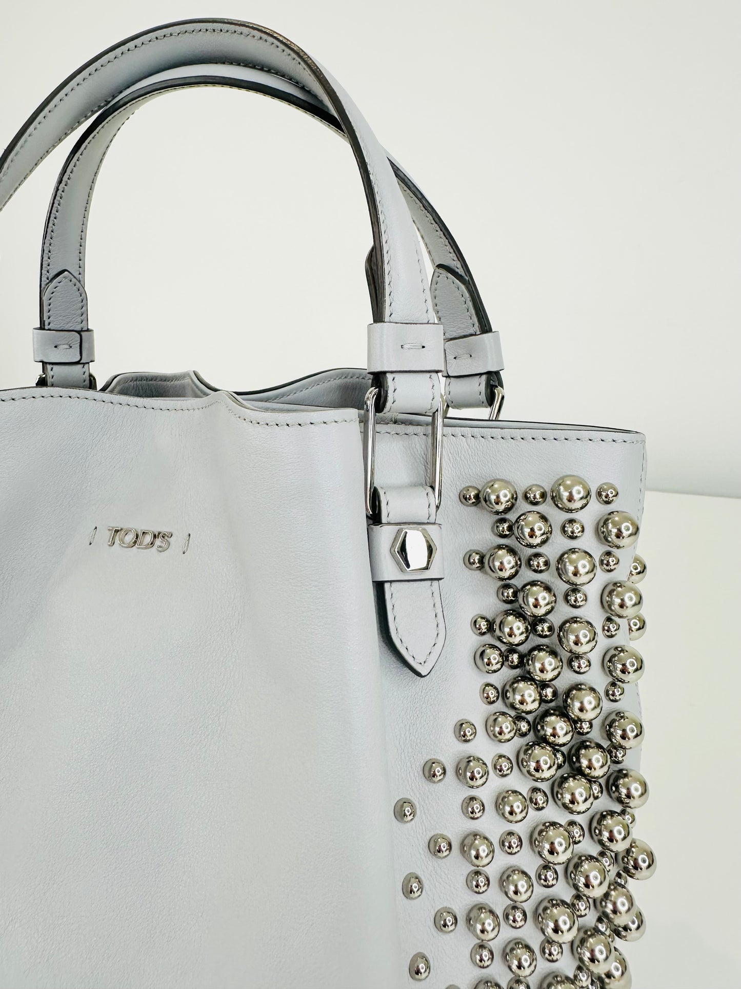 Micro Flower Leather Bag