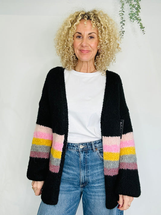 Knitted Open Cardigan - Size S/M